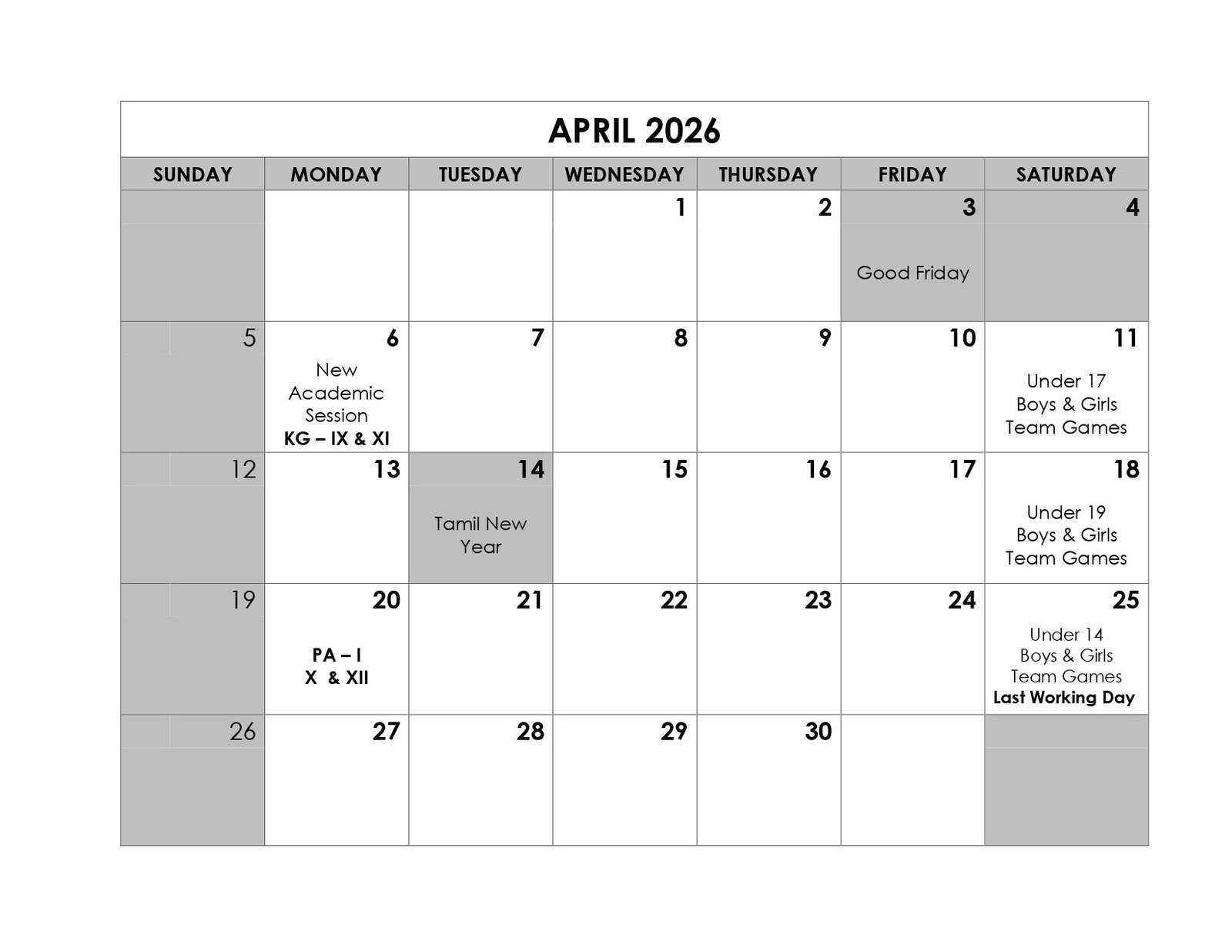 April 2026