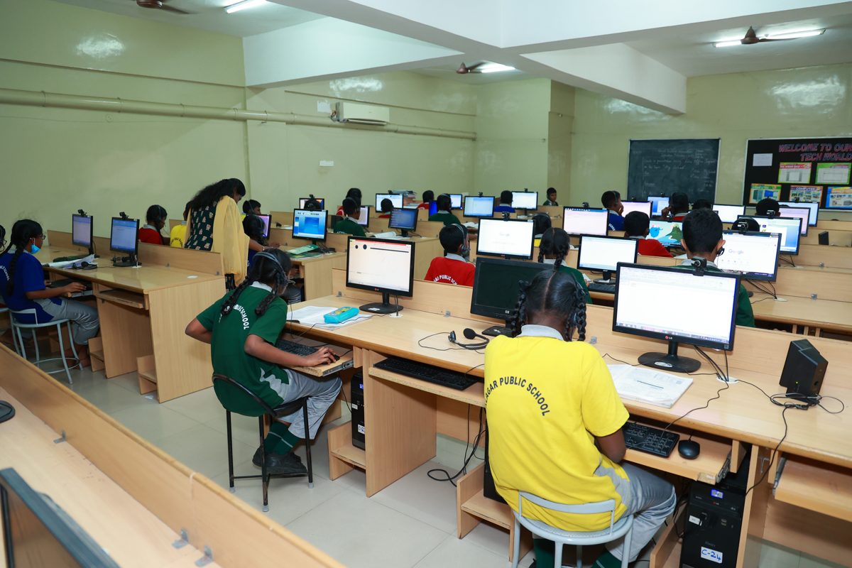 Computer Lab at Alagar Public School