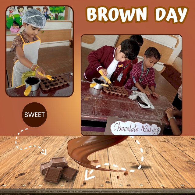 Brown