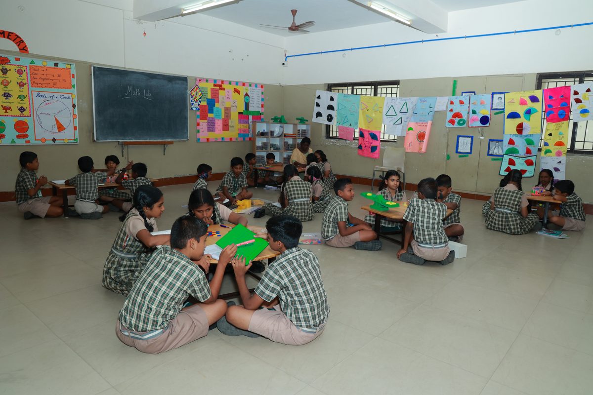 Math Lab at Alagar Public School